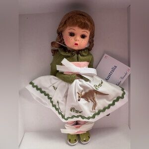 Madame Alexander Australia Doll #35965 with Plush Kangaroo - NRFB